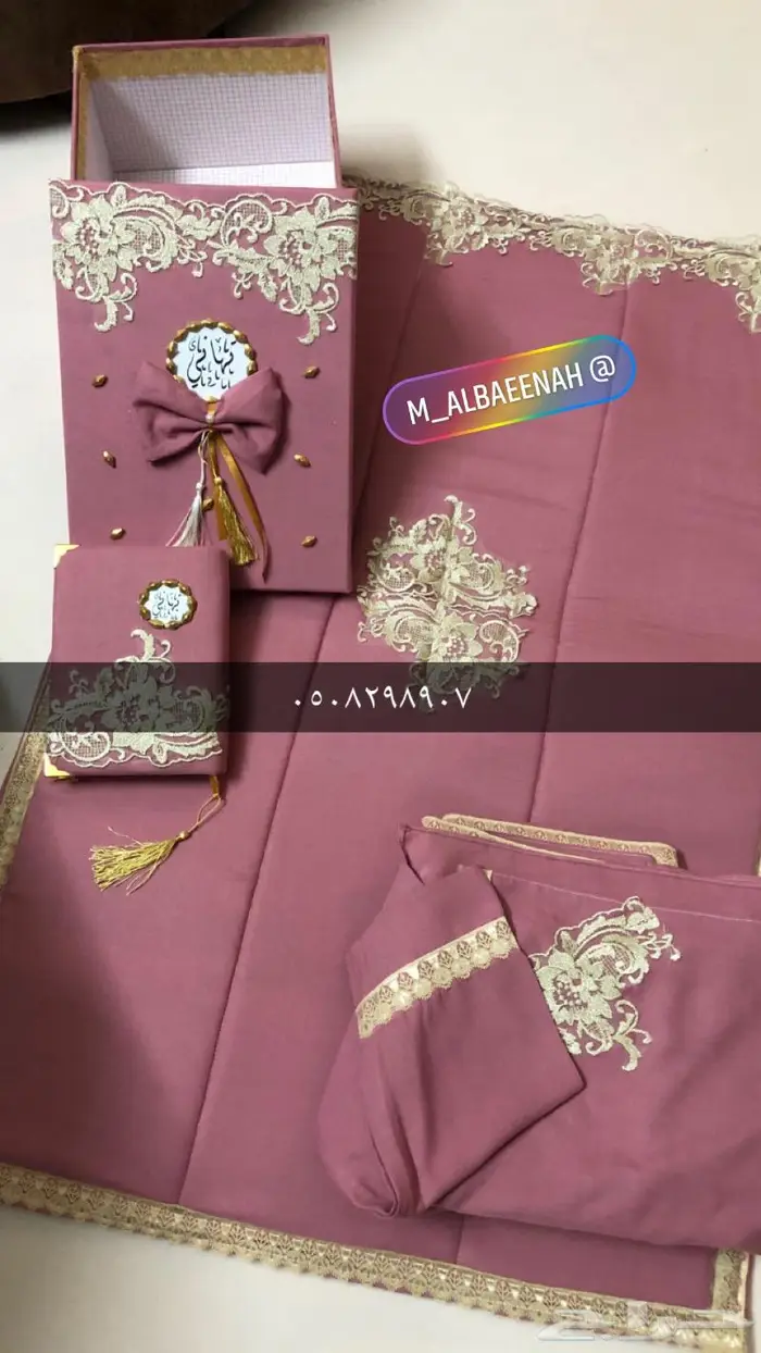 اطقم للعروس طباعه تطريز بانواعه 36