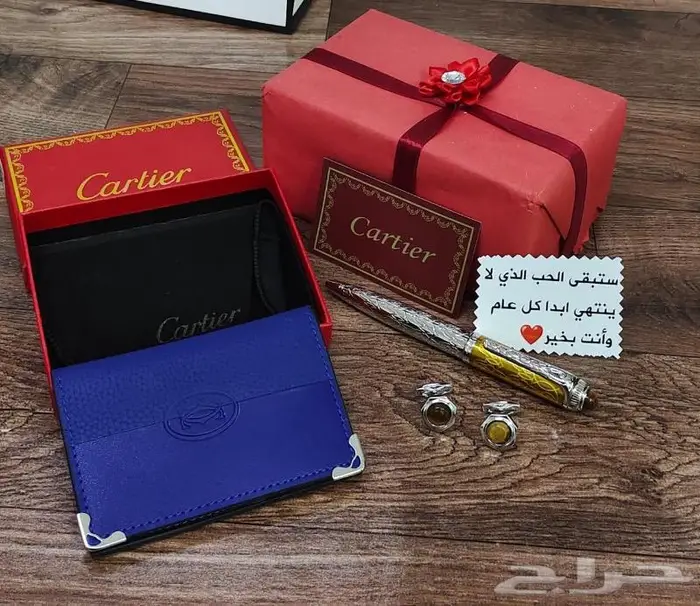 طقم كارتير رجالي قلم كبك بوك درجه اولى فخم جوده عاليه 0