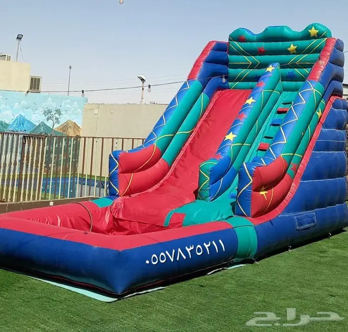 زحاليق مايئه نطيطات إيجار ملعب صابوني نطيطه زحليقه 7