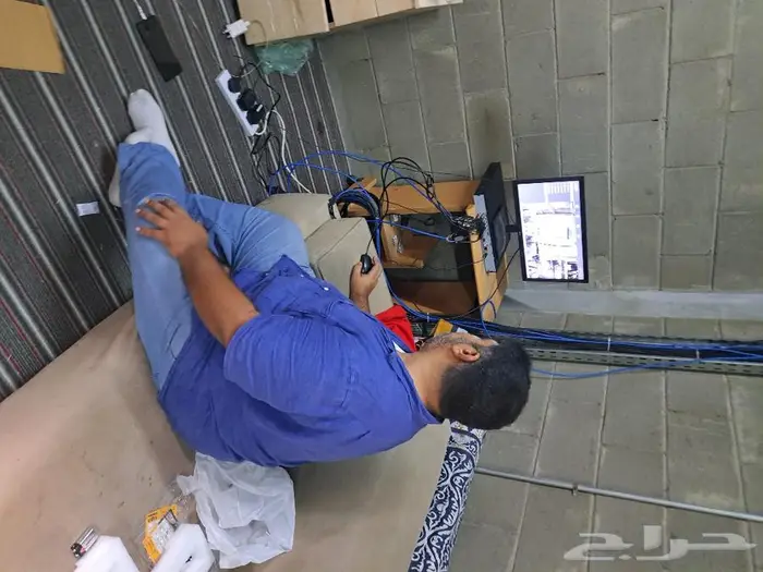 كاميرات انتركم شبكات سماعات جهاز بصمه فايبر 35