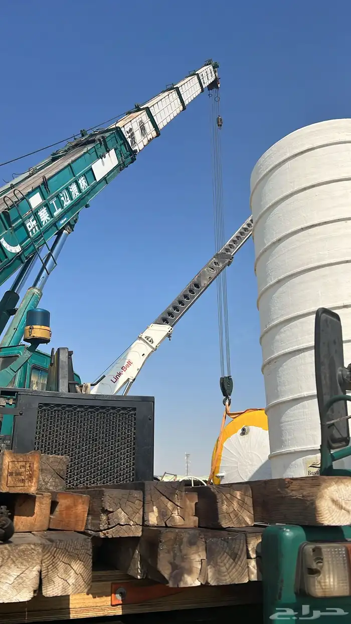 اجار رافعات وكرينات ومعدات ثقيله من 200 طن الى 7 طن جوال 18