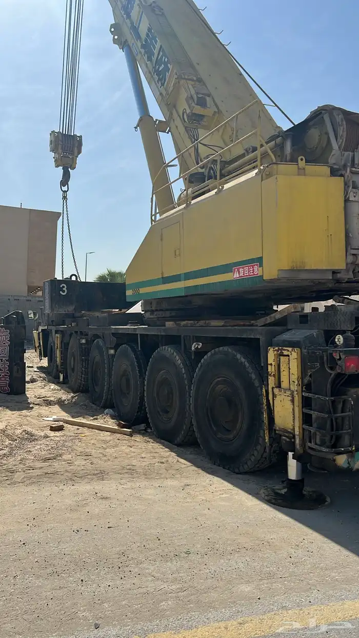 اجار رافعات وكرينات ومعدات ثقيله من 200 طن الى 7 طن جوال 17