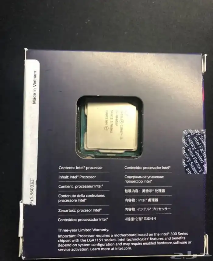 معالج i5-9600kf 1