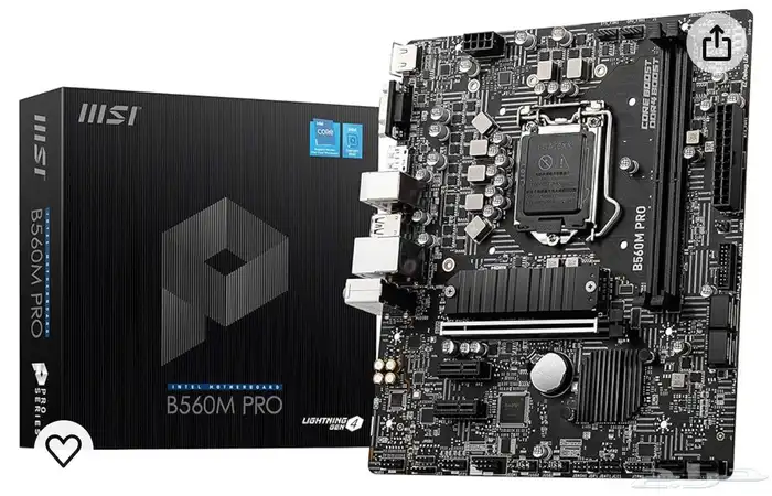 LGA 1200   - MSI مذربور B560M PRO-E لوحة الأم 0