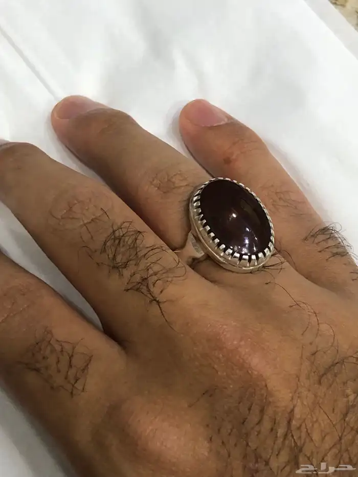خاتمين عقيق يماني شرط 3