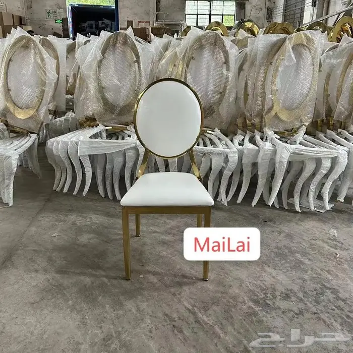 كراسي حفلات نابليون كراسي استتل استيل كراسي شفاف 13