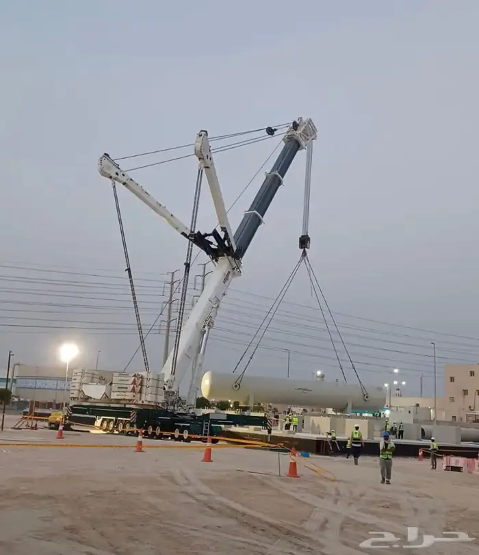 تأجير كرينات   Renting large cranes 5