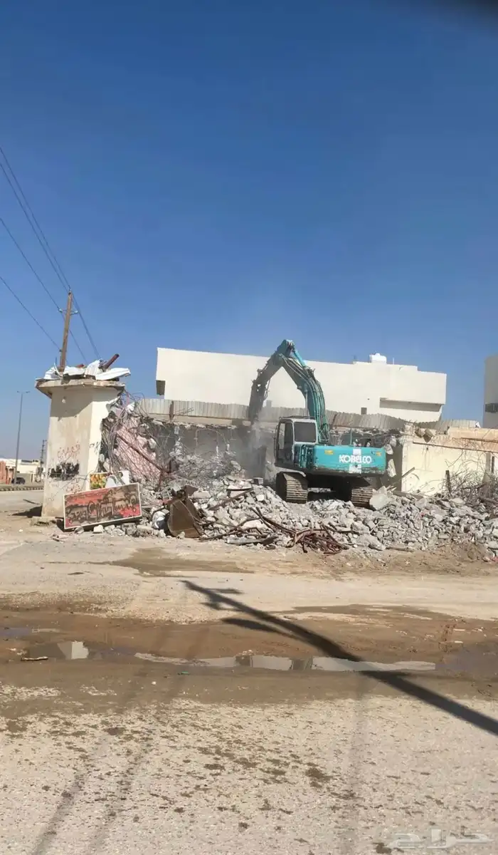 للايجار معدات ثقيلة بوكلينات هدم بيوت مباني حفر 11