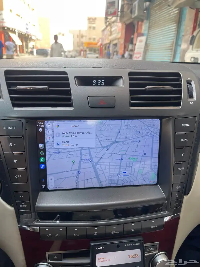 شاشة لكزس LS 460 شكل الوكالة نظام أندرويد وابل كار بلاي 0