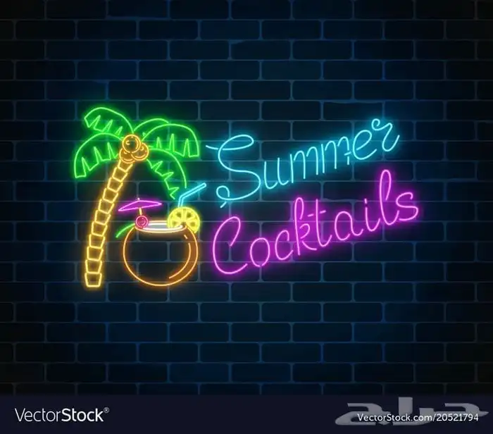 لوحات نيون بجميع الالوان والاشكال المفضلة 3