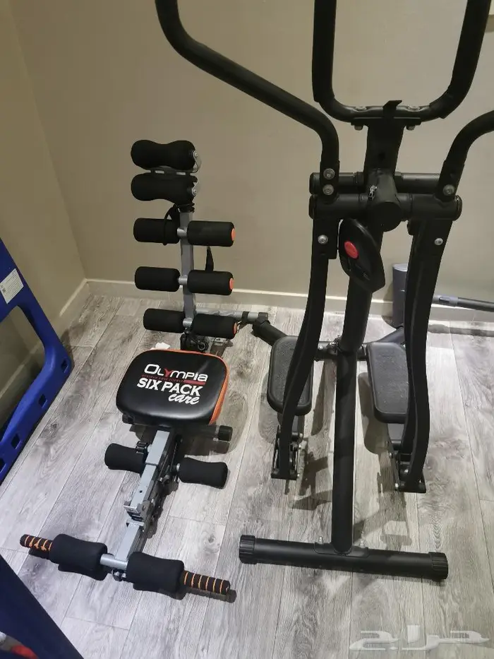 اجهزة رياضية شبه جديده 0