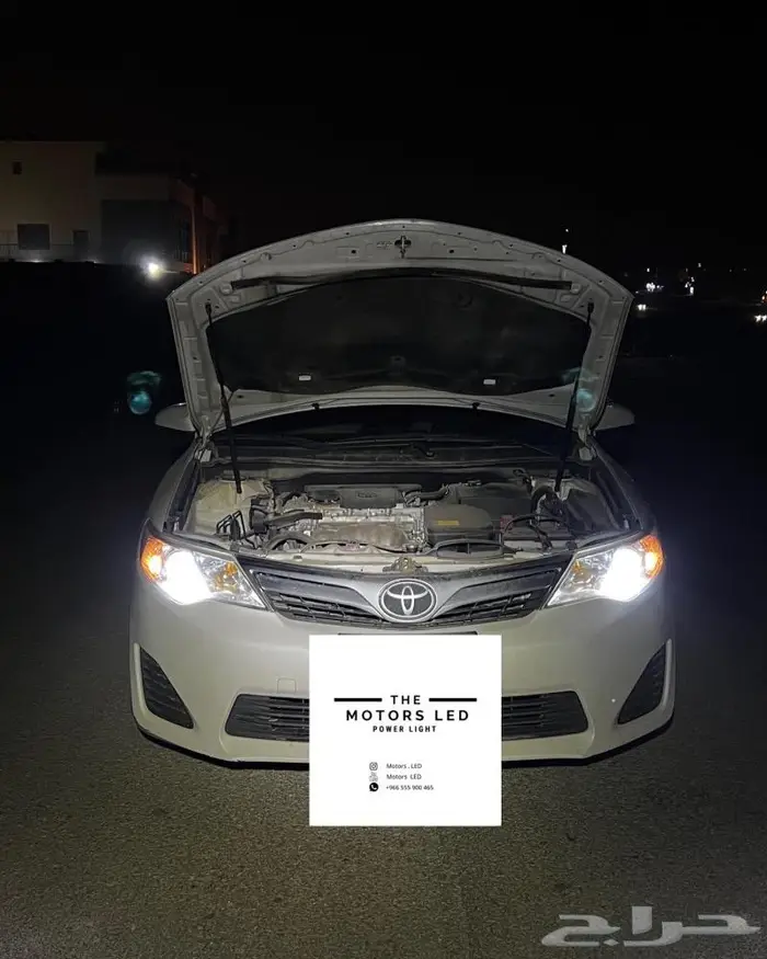 نور ليد عالي واطي ع كامري LED 5