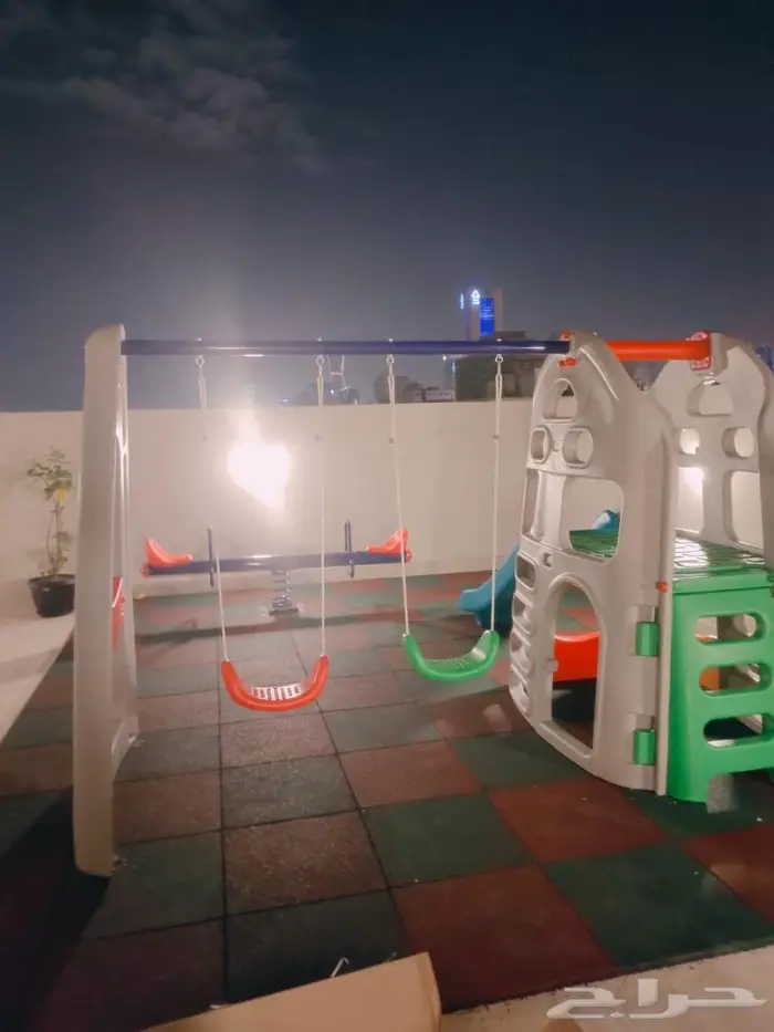 لعبة حديقية اطفالية وزحلايق 7