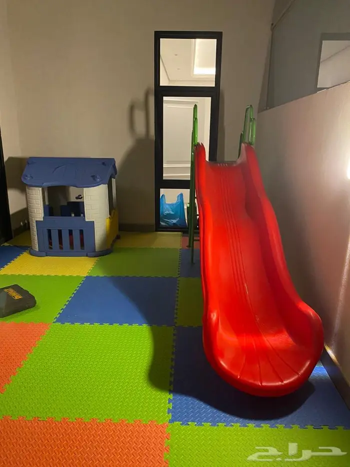 لعبة حديقية اطفالية وزحلايق 8