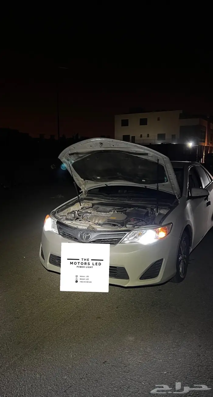 نور ليد عالي واطي ع كامري LED 7