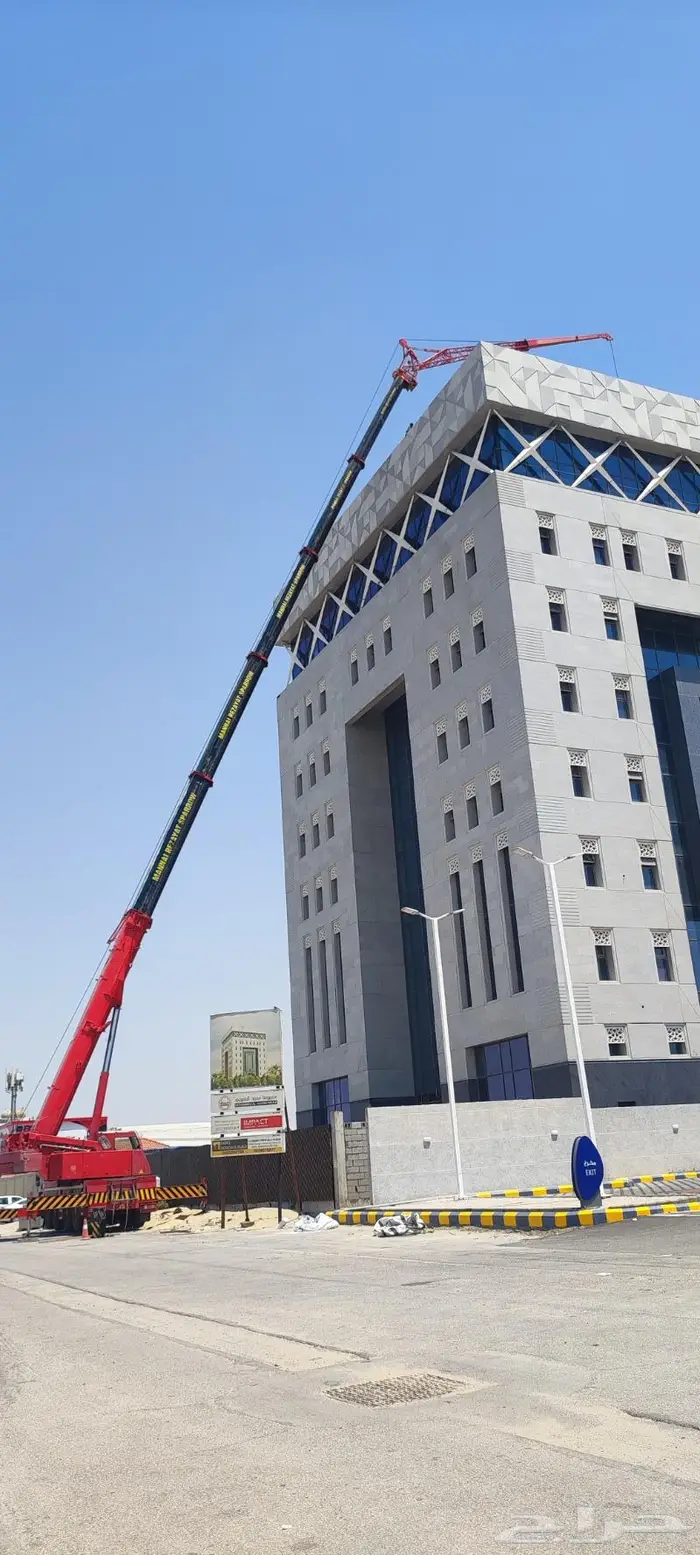 كرين رافعه ونش بوم تراكات هياب للايجار 5