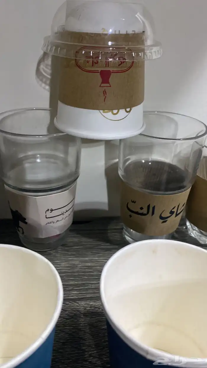 تصميم وطباعه اكواب للكوفهات والمطاعم 11