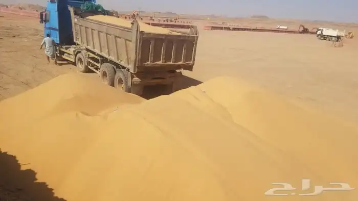 بحص ورمل توريد داخل تبوك وخارجها ومعتمد من نيوم 16