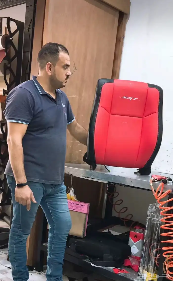 تنجيد   تجهيز سيارات الرحلات البريه. 35