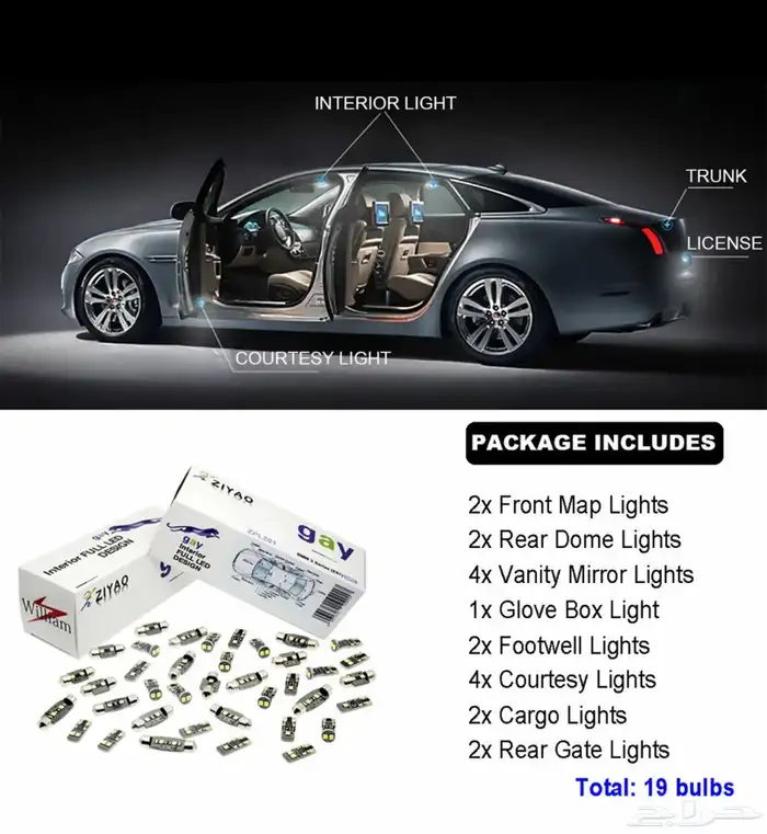 بورش باناميرا بانميرا (تحويل الإضاءات الداخليه للون الأبيض) 1