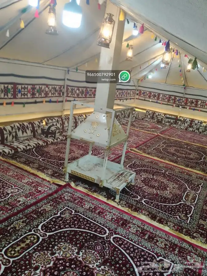 للبيع بيوت شعر وخيام مظلات حلال مظلات سياره كل لوازم البر 94