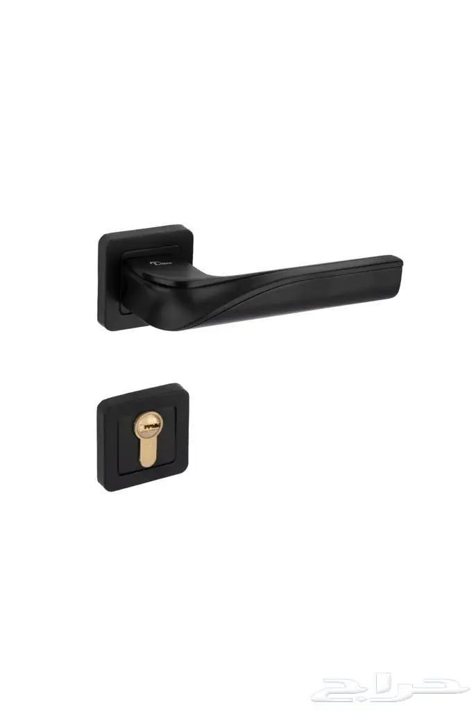 مقابض ابواب مفصوله اسود 1