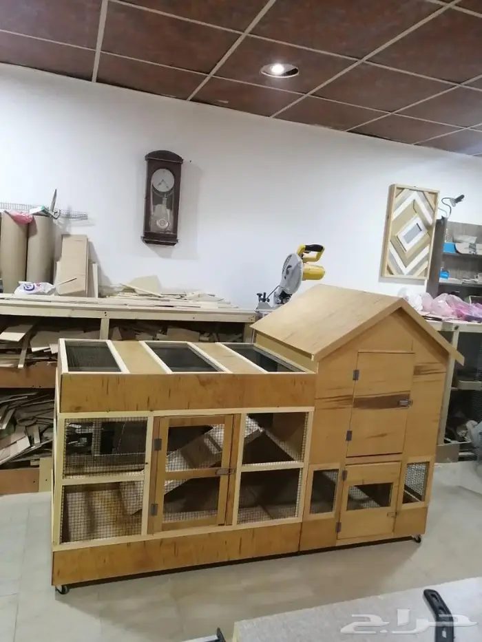 حضيرة دواجن او قطط او كلاب زينه 7