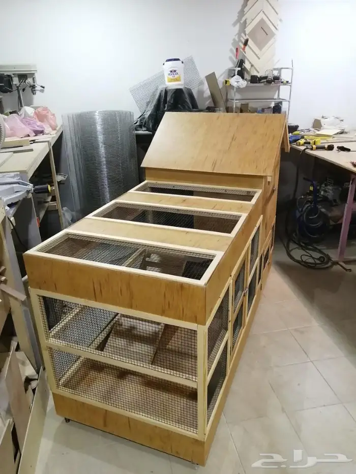 حضيرة دواجن او قطط او كلاب زينه 12