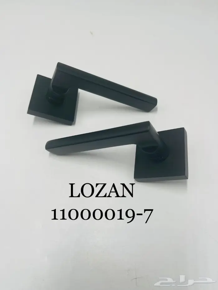 مقابض ابواب مفصوله اسود 30