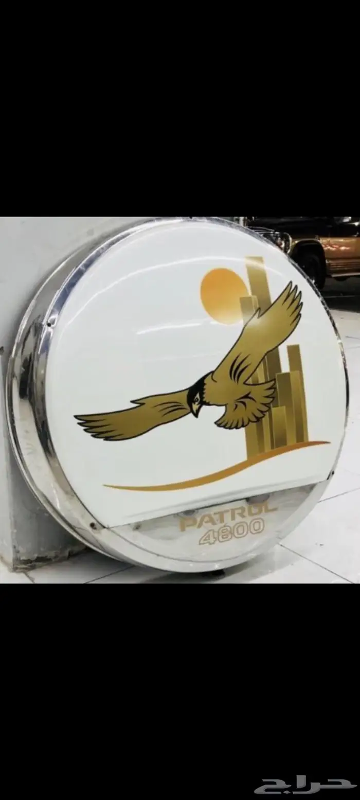 متوفر استيكر غطا الاسبير طبق الاصل2004-98 0