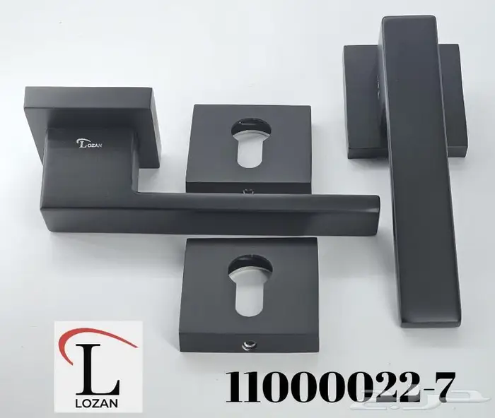 مقابض ابواب مفصوله اسود 27