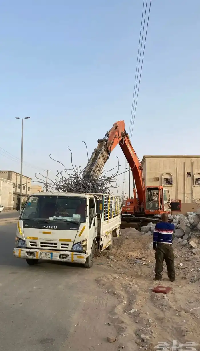 هدم بيوت   عماير   استراحات معدات ثقيلة 25