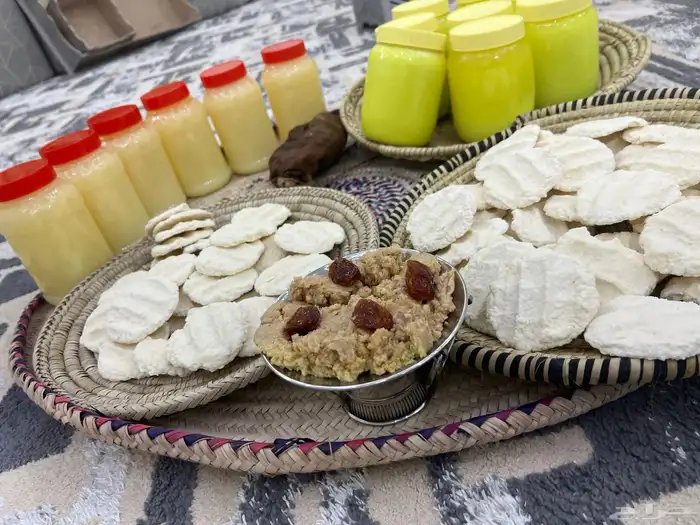 سمن   اقط   زبد   عكك   صملان (سعن )حوايج بهارات 3