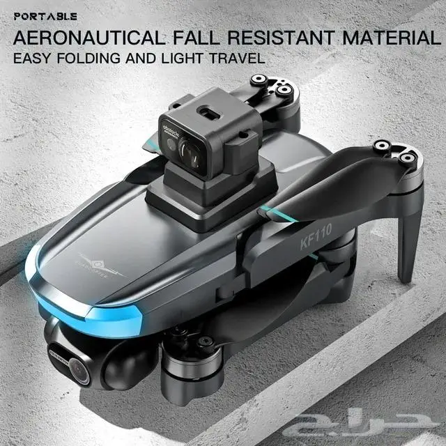 Drone طائرة درون مع جامبل مانع اهتزاز 10