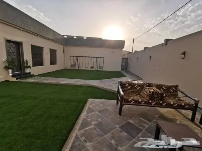 استراحه قسمين ومقلط ومسبح كبير بسخان 13