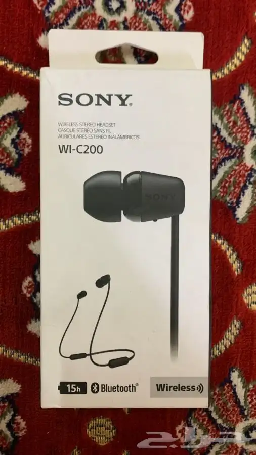 سماعة سوني WI C200 بلوتوث 5