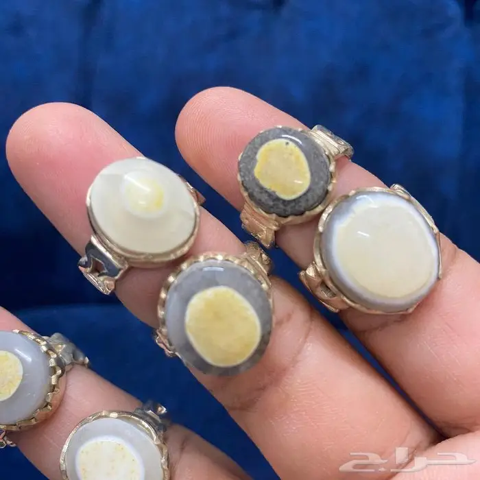 مجموعه خواتم سليماني طبقي يماني جملة وسعر منافس 16