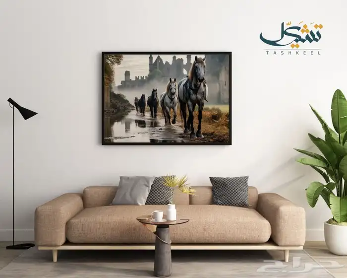 لوح جدارية كانفس حائط 2