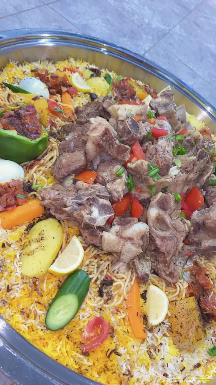 كبسه لحم حاشي 5كيلو من شغل اليوم عليهم بالف عافيه من طلبيات 3