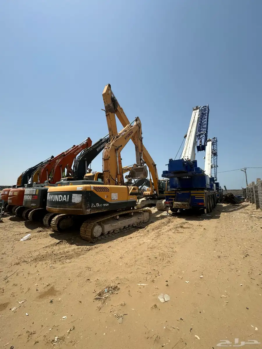 تأجير المعدات الثقيلة Heavy Equipment Rental 1