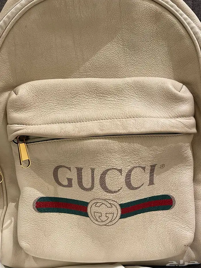 شنطة ظهر قوتشي اصليه ( مستعمله ) للبيع gucci packbag 1