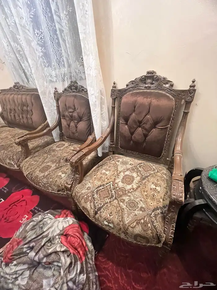 كنب تركي 8 قطع 7