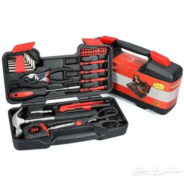 مجموعة مفكات وادوات منزلية مكونة من 39 قطعة مناسبة للمنزل 3