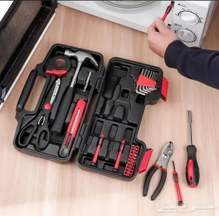 مجموعة مفكات وادوات منزلية مكونة من 39 قطعة مناسبة للمنزل 0