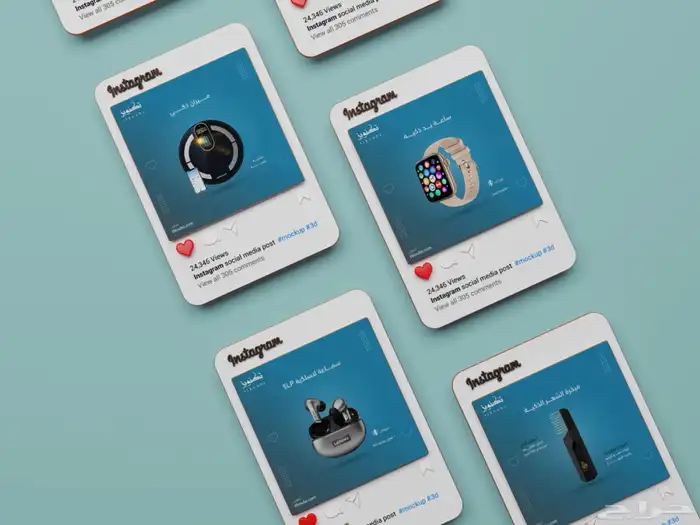 تصميم بوستات سوشل ميديا 1