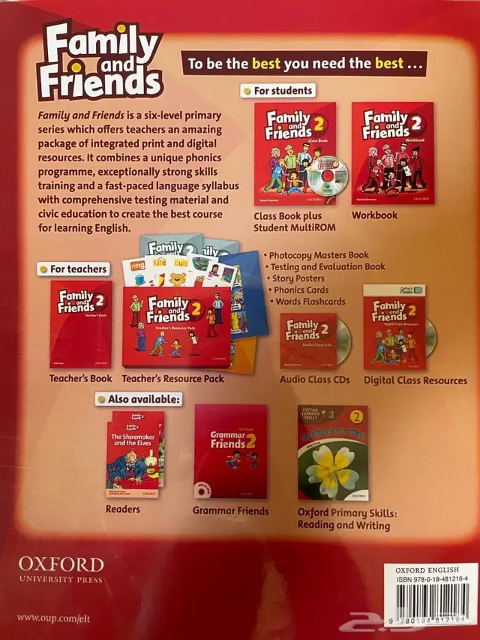 كتاب Family and Friends 3