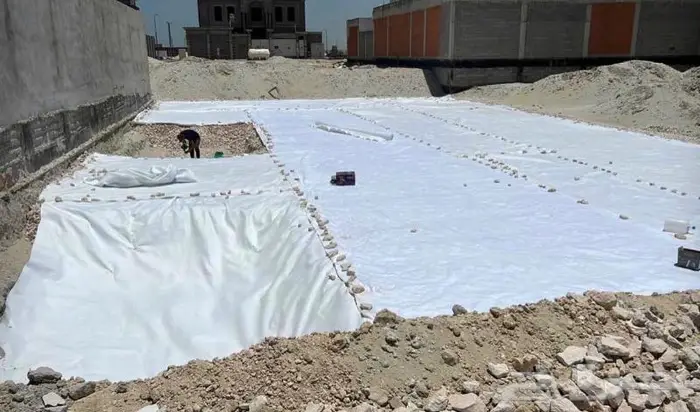 الياف صناعية جيوتكستايل قماش جيوتك ستيل 3