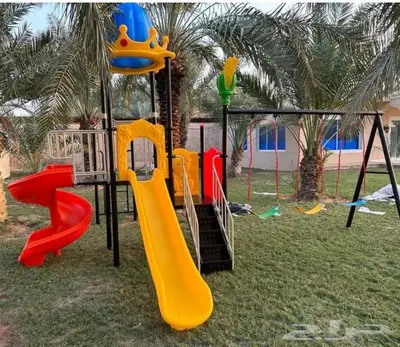 العاب حدائق مراجيح وزحاليق العاب خارجية فايبر 38