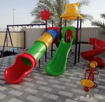 العاب حدائق مراجيح وزحاليق العاب خارجية فايبر 26