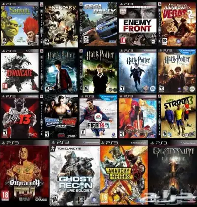 العاب سوني 3 تعبئة هاردسك تهكير أجهزة PS3 5